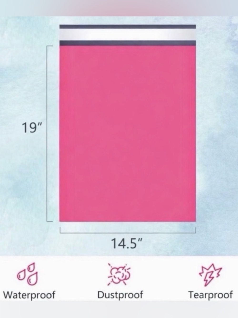 30 Large Poly Mailers, 50 Cards, 500 Stickers + 4 Customer Appreciation Gifts - Picture 2 of 15